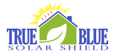 True Blue Solar Shield Logo